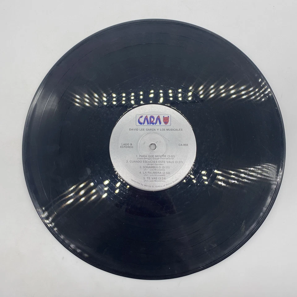 David Lee Garza Y Los Musicales The Award Winning Tejano Tex Mex Vinyl Record LP Foto 4 de 4