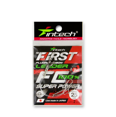 Intech FC First Leader   25 cm Premium Fluorocarbon-Vorfach