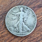 1944 Liberty Walking Half Dollar Silver Coin 50C, Circulated, Uncertified