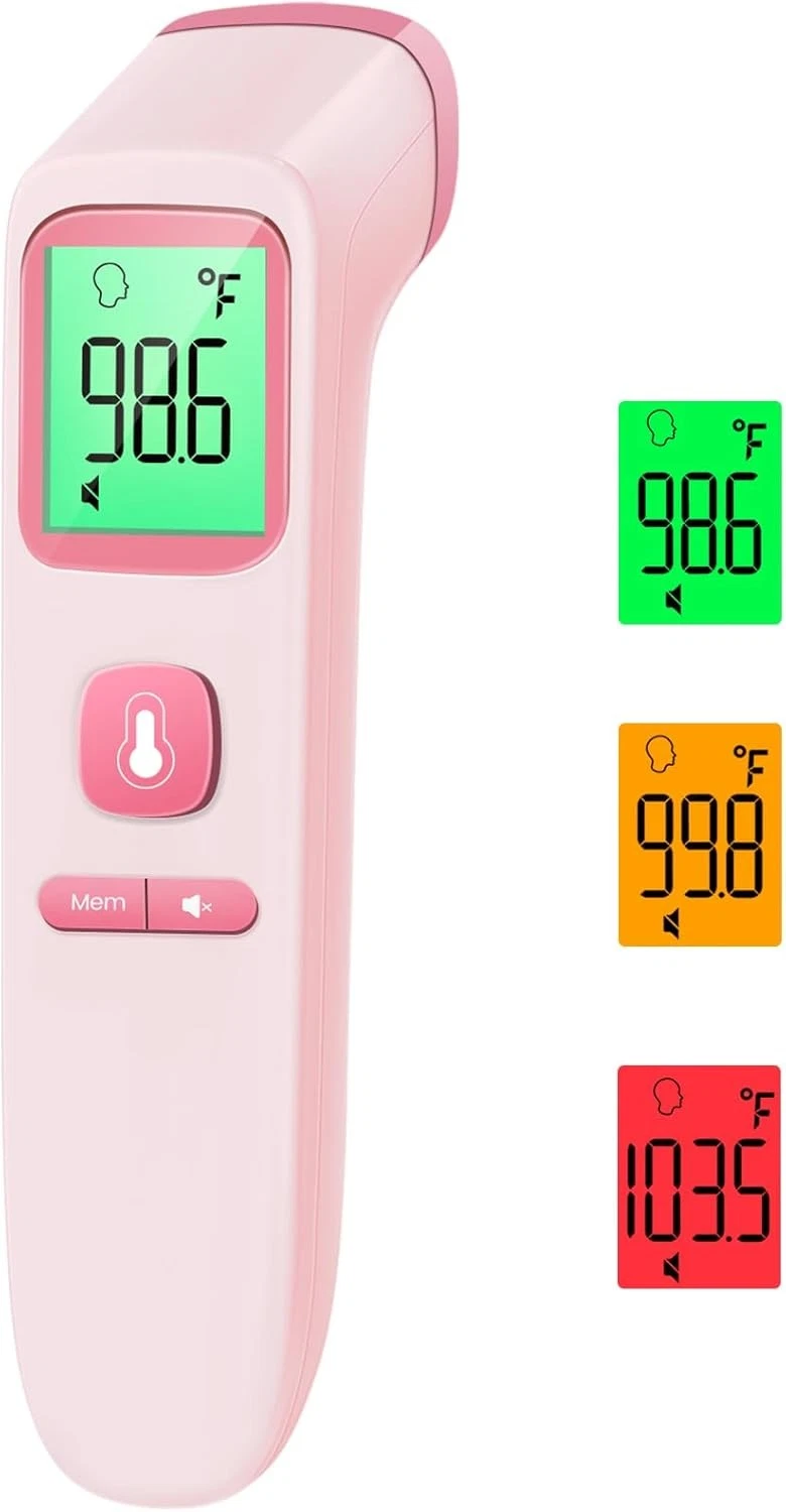 No-Touch Thermometer Adults Kids Digital Accurate Clear Screen Baby Pink New
Opens in a new window o