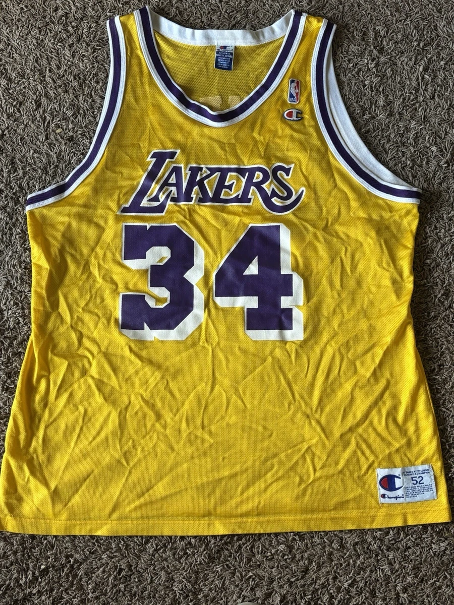 Champion Shaquille O'Neal Los Angeles Lakers NBA Fan Apparel