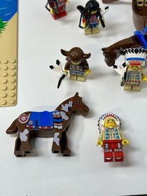 LEGO Western: Rapid River Village (6766) W/BOX + INST 100% COMPLETE + BONUS