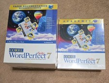 Word perfect suite 7 Corel New Sealed