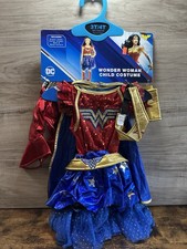 DC Wonder Woman child costume, size 3T / 4T NWT Free Shipping
