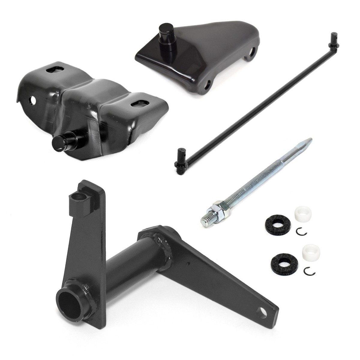 V8 351/400 MT Clutch Equalizer Bar Bell Crank Rod KIT 1977-1979 F