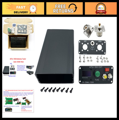 Antenna Tuner Box 1.8-50MHz, ATU100 Shell Case, Compact & Durable Design