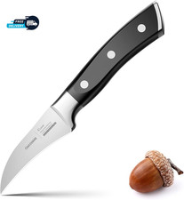 2.75 " Bird Beak Paring Knife Peeling Knives German Stainless Steel Small Curved