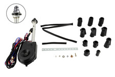 Motorantenne Elektrische Antenne chrom f&uuml;r Mercedes W124 W201 W202 W126