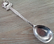 Shipton & Co Sterlingsilber L&ouml;ffel Wikinger Schiff Celtic 1957 Chester