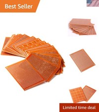 HiLetgo 20pcs Solder Finished Prototype PCB for DIY 5x7cm Circuit Board Bread...