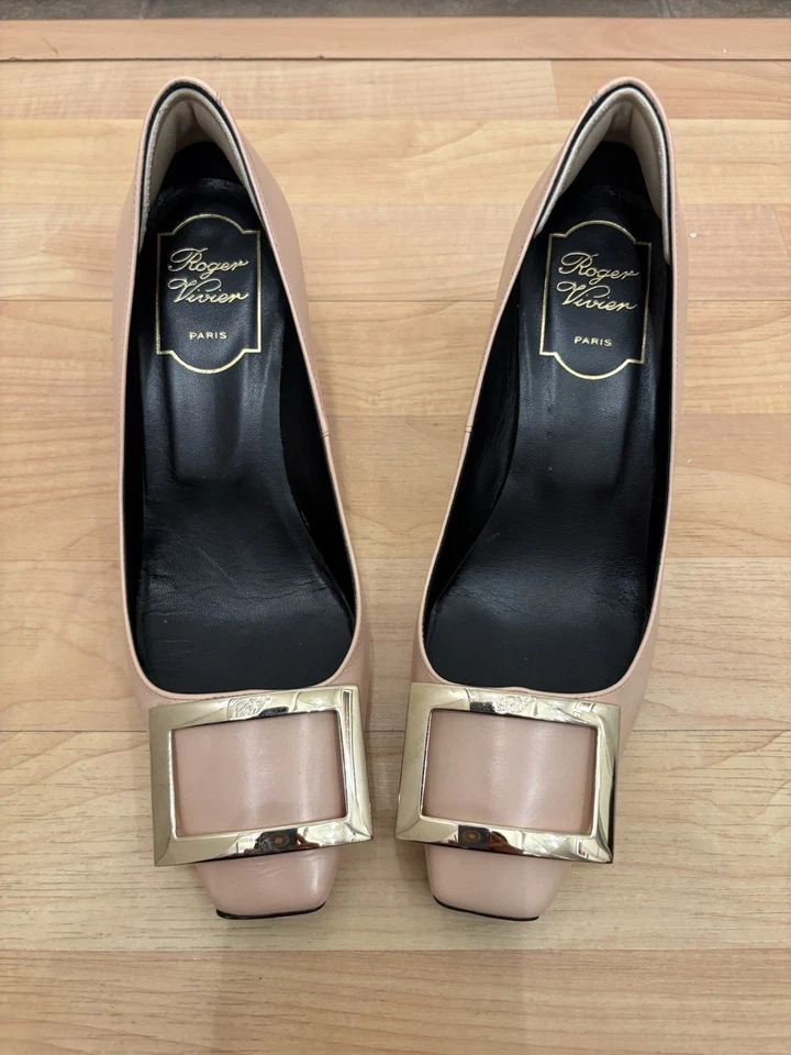 Roger Vivier  Pink Trompette Pumps 36 - Image 2 of 4