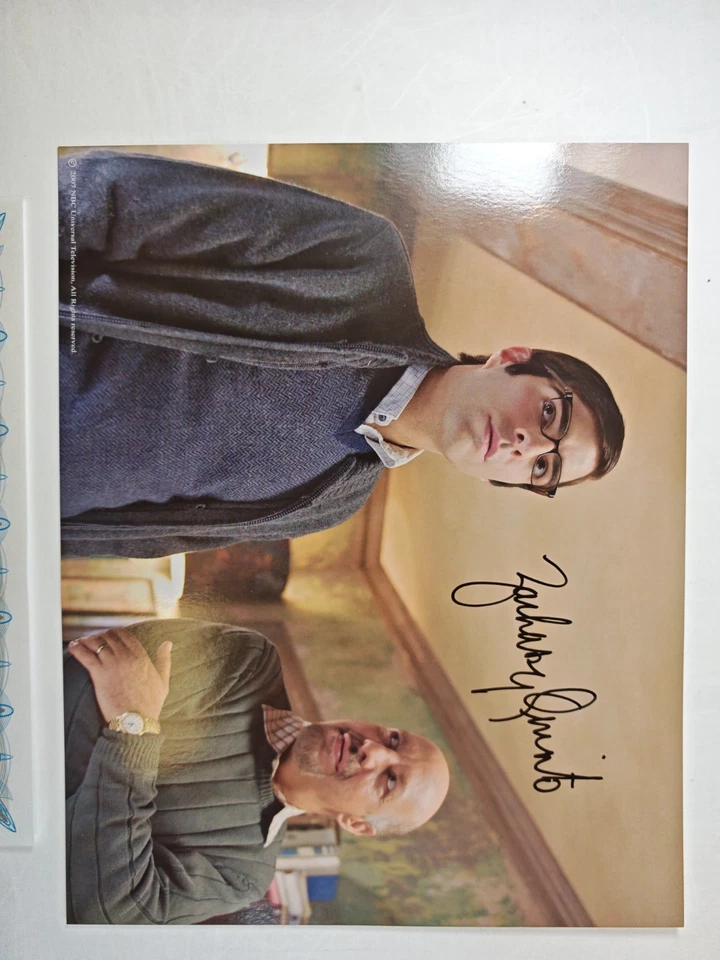 Zachary Quinto Hand Signed Photo A4 with certificate - Image 3 of 4