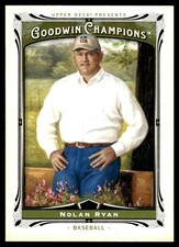 Nolan Ryan 2013 Upper Deck Goodwin Champions #141 MLB READ FREE SHIPPING