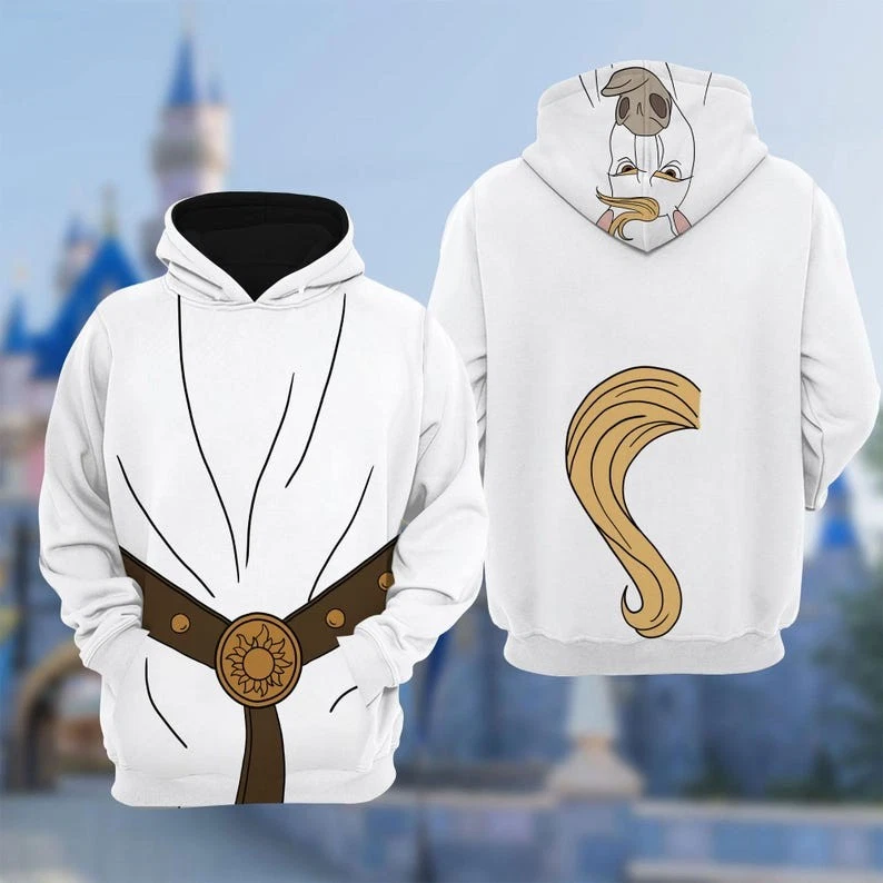 Maximus Horse Cosplay Costume Tangled Character 3D Hoodie Printed