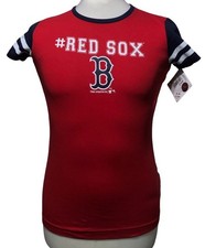 MLB Genuine Merchandise Kid's Boston Red Sox T-Shirt Red Color Size XL 14/16 