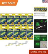 20PC Clip-On Glow Tips for Fishing Poles - Ideal for Night Fishing Adventures