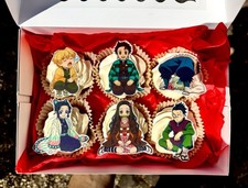 6 Pre Cut Demon Slayer Edible