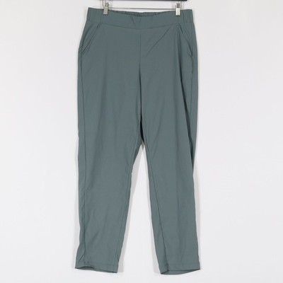 Modern Ambition Travel Pants Womens Large Blue Athletic Commuter Stretch Tapered