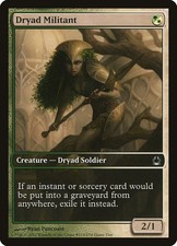 Dryad Militant - 214 / English / Heavily Played