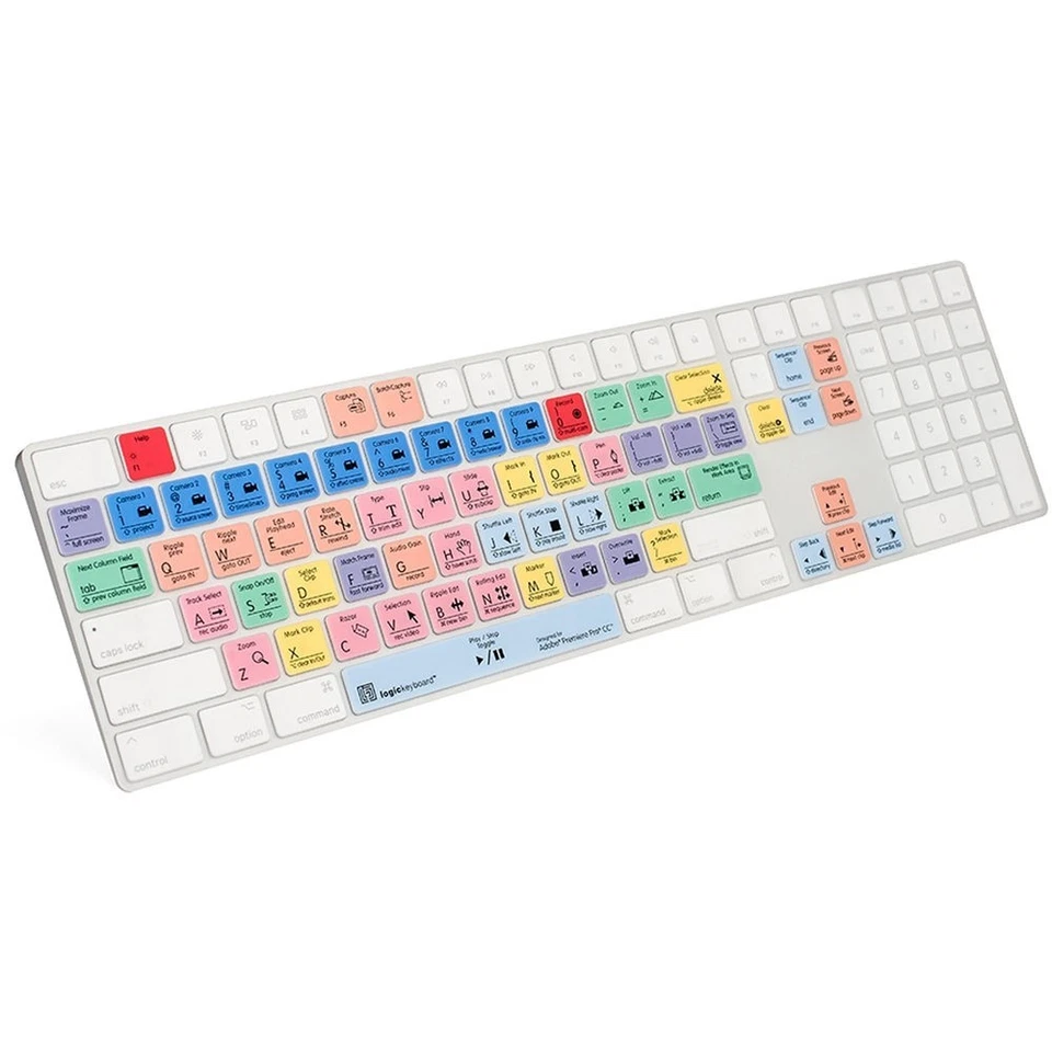 Logickeyboard Adobe Premiere Pro CC Cover for Apple Magic Keyboard (UK English) - Image 2 of 4