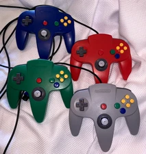 Nintendo 64 N64 Original OEM Controller Tested Great! Tight Sticks - Pick Color