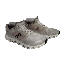 On Cloud 6 Push Pearl / Sandstone Running Shoes Women  s US Size 9