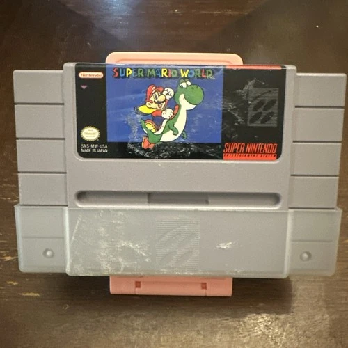 Super Mario World SNES Tested And Working