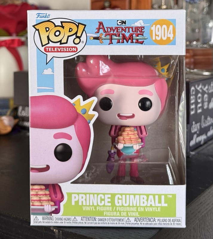 Funko POP! Television: PRINCE GUMBALL #1904 Cartoon Network's Adventure Time