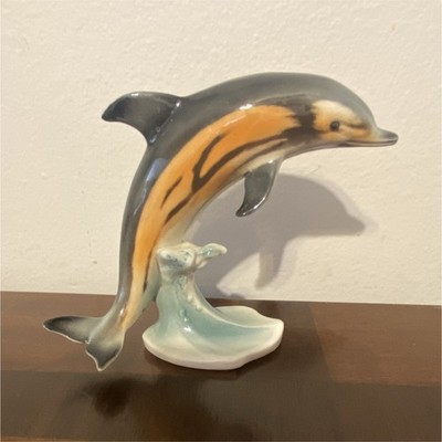 Goebel Porcelain Dolphin Figurine Collectible CS 209 Germany 1965