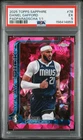 2025 Topps Chrome Sapphire Basketball Padparadscha Daniel Gafford #78 PSA 5