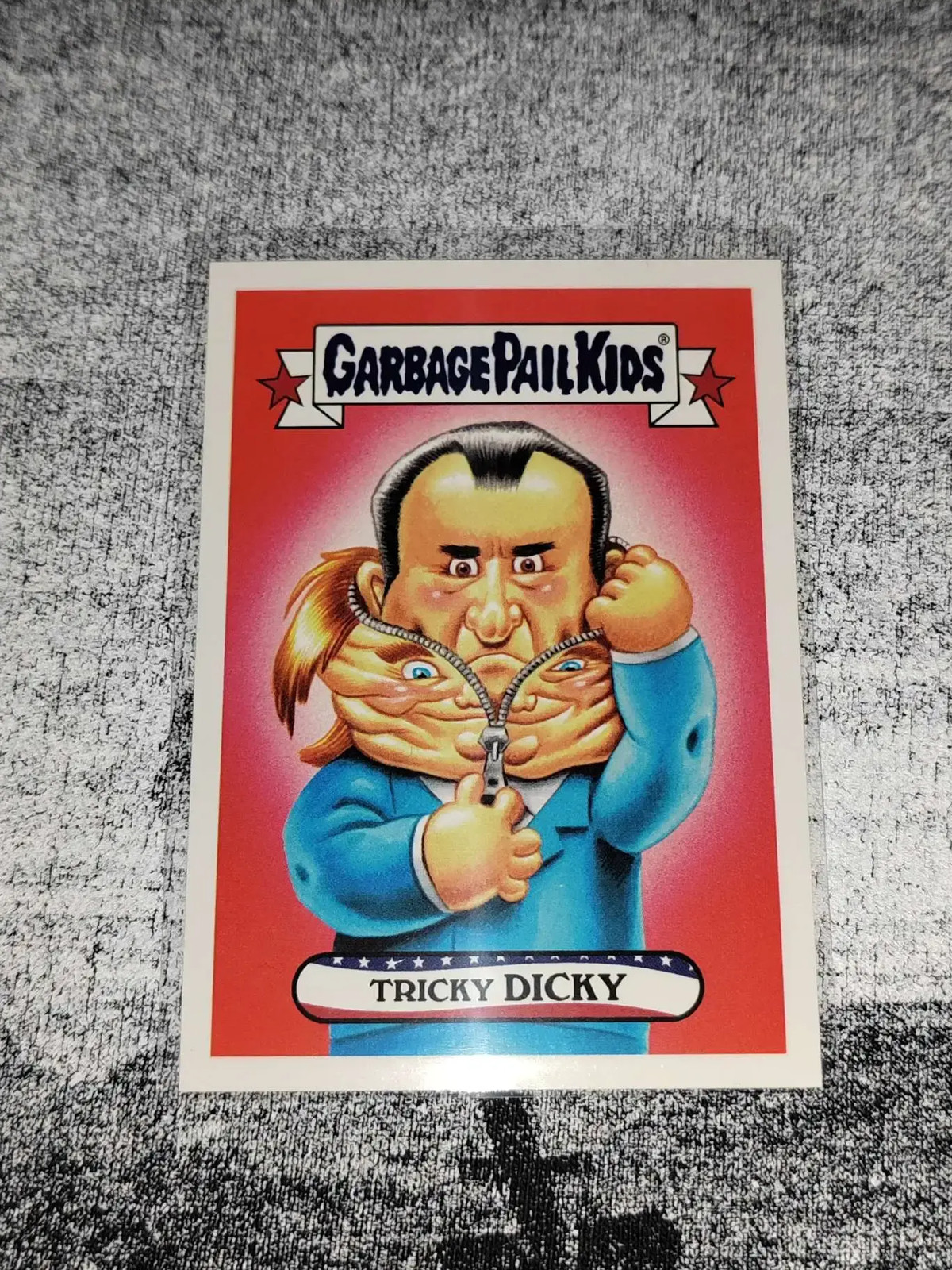 2017 Topps Garbage Pail Kids GPK The First 100 Days #106 TRICKYDICKY trumpocracy
