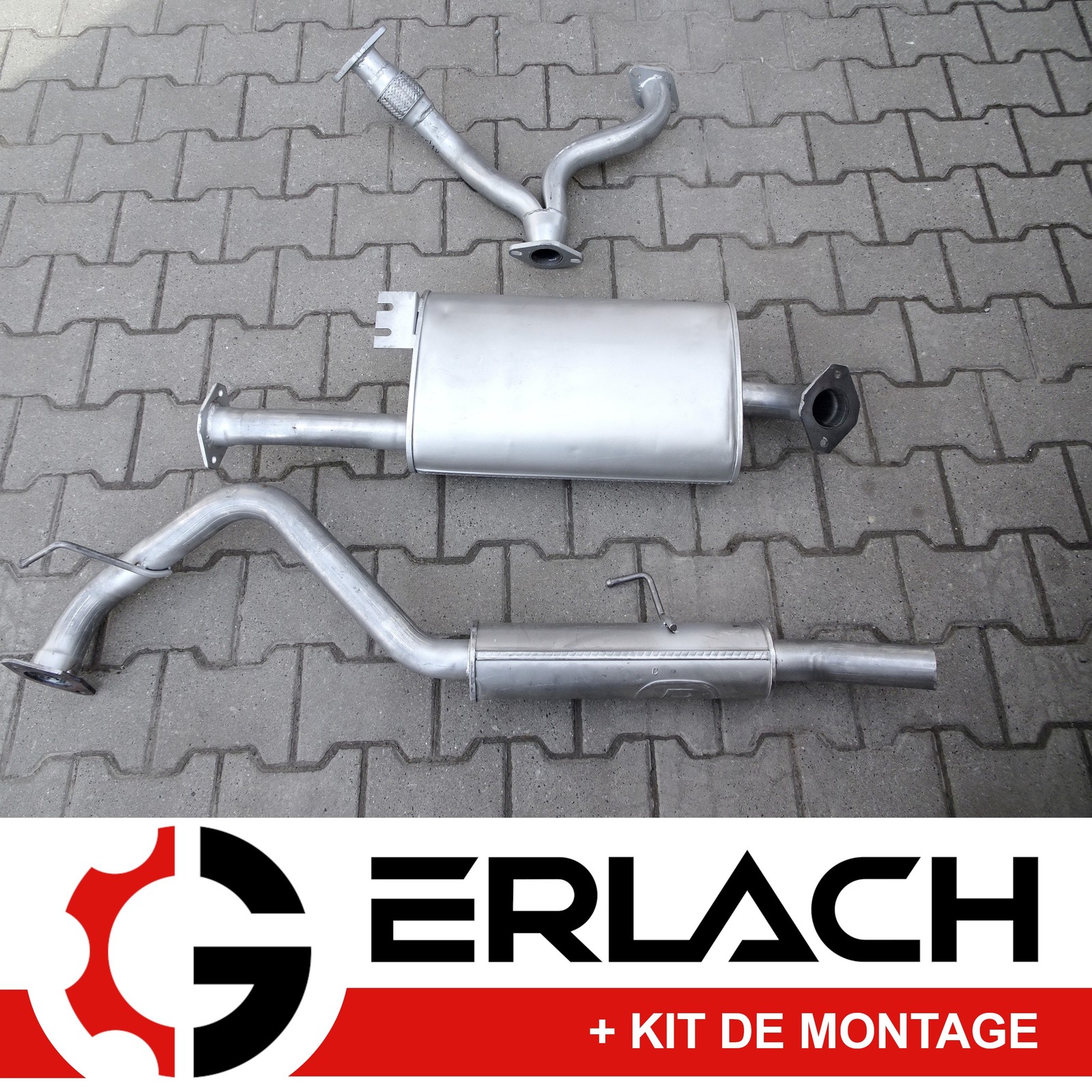 Silencieux échappement Opel Frontera B 3.2i robuste qualité supérieure
