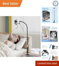 Secure and Flexible C/PAP Hose Holder for Improved Sleep Quality - Clamp Style