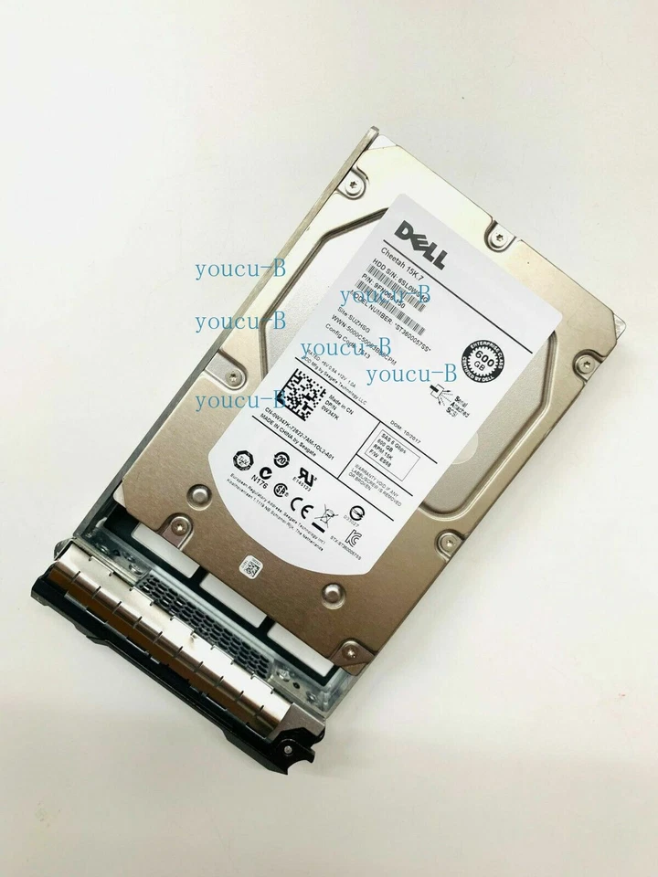 Dell W347K 0W347K With Tray ST3600057SS 600GB 15K RPM 6Gb/s 3.5" SAS HARD DRIVE - Image 3 of 4