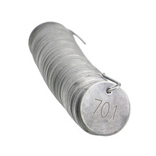 DW SitePro 1-1/4 in. Round Aluminum Tree Tags...