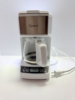 Capresso 5Cup Mini Drip Coffee Maker, White