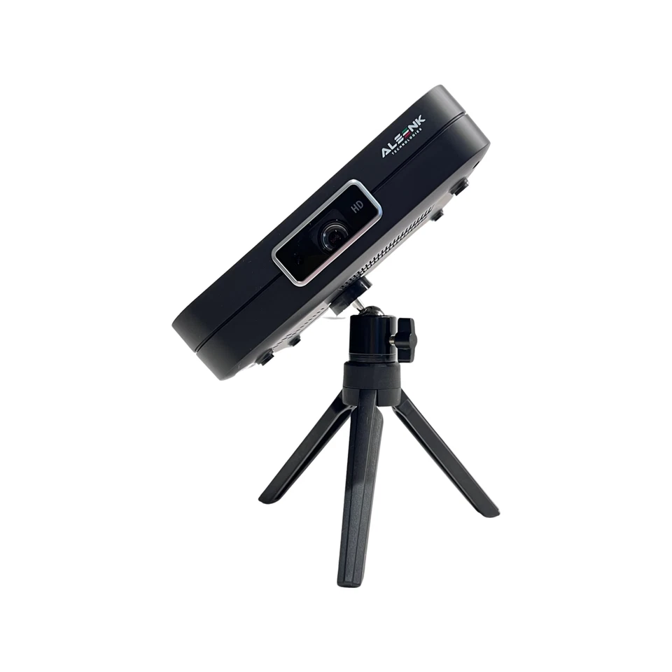 NEW 2000 lumens ALEENK Technologies 3D Smart TV Portable Projector K1 Bundle - Image 2 of 4