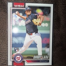2026 Topps Series 1 #36 Andry Lara Washington Nationals RC