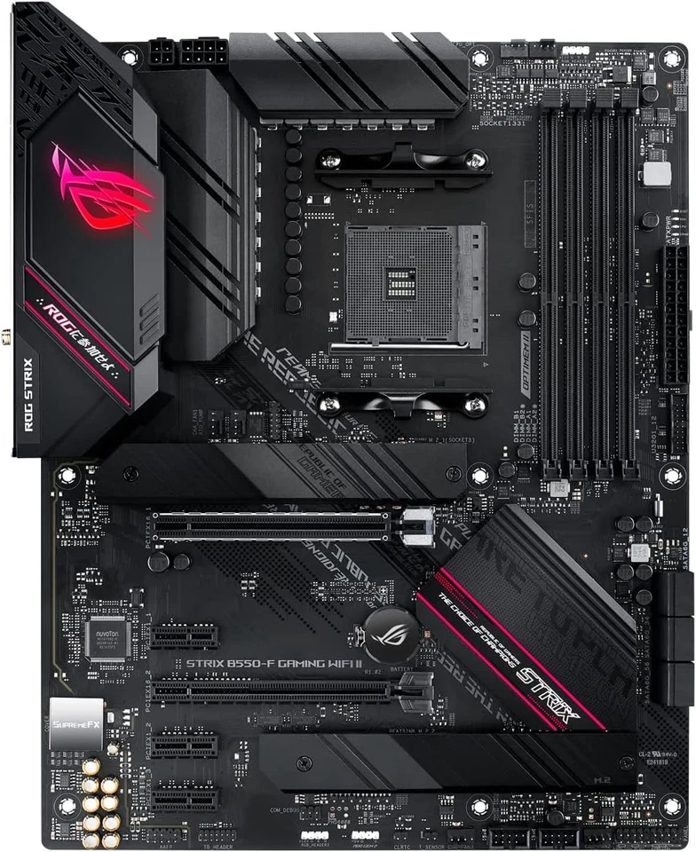 ASUS ROG Strix B550-F Gaming WiFi II, Placa Base Gaming AMD B550 (PCIe 4.0, VRM - Imagen 3 de 4