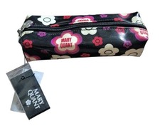 NWT Mary Quant Floral Daisy Cosmetic Makeup Tolietry Bag Pouch Case