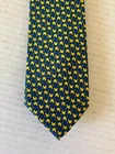 Peanuts Men's Necktie Tie Polyester Woven Woodstock Blue Yellow Repeat 58"