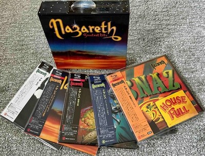 NAZARETH SHM-CD complete set in mini-LP sleeves with storage box - Japan; NEW!