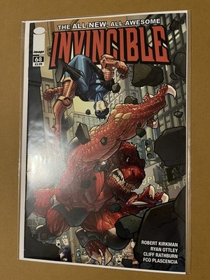 Invincible 68 - Image Key 1st Dinosaurus,  Low Printed, NM-