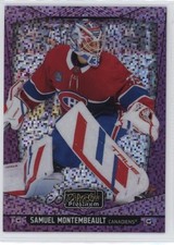 2024-25 O-Pee-Chee Platinum Violet Pixels 132/299 Samuel Montembeault #96 08a0