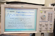 AGILENT 16702B Logic Analyzer Main Frame with 16752A Timing Zoom Analyzer