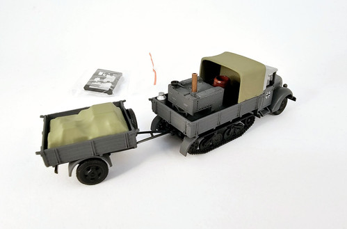 Herpa Military 1:87 Ford Ersatz G 198 TWA Maultier SSM w/field kitchen Wehrmacht - Foto 3 di 3