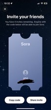 OpenAi Sora 2 Invitation code- INSTANT DELIVERY