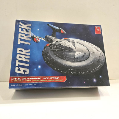 1/1400 AMT STAR TREK USS ENTERPRISE NCC-1701 -E #AMT853/12 NEW MODEL KIT