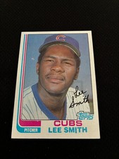 LEE SMITH ROOKIE TOPPS 1982 CHICAGO CUBS NRMT #452 RC BASEBALL CARD