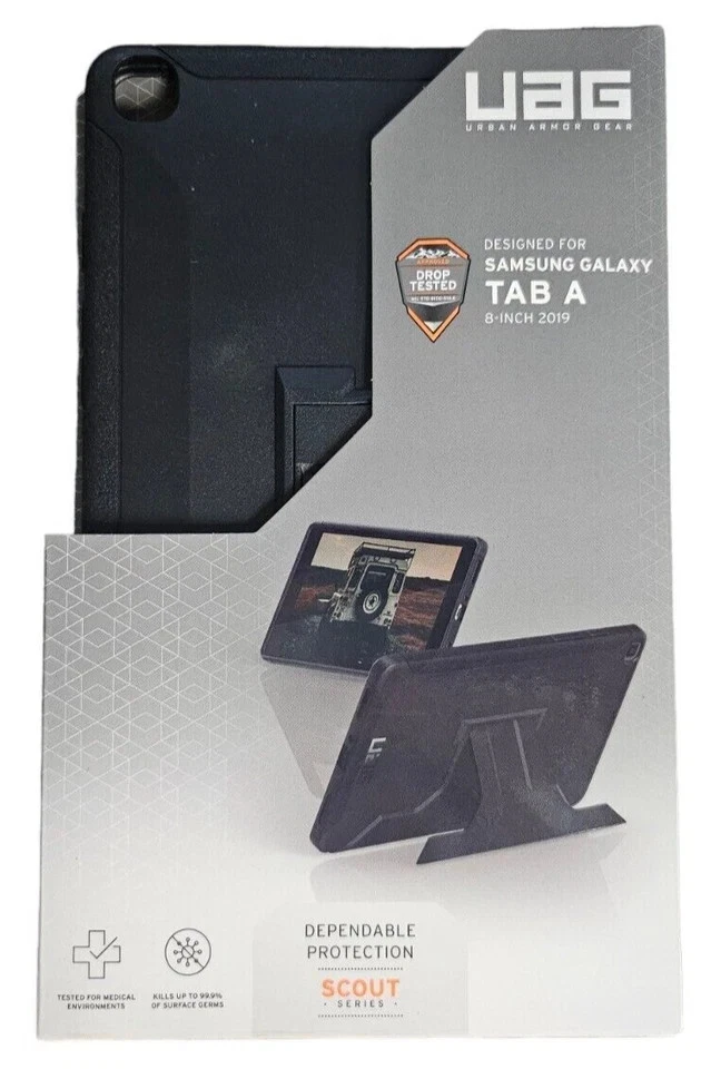 6x UAG Samsung Galaxy Tab A 8.4" 2020 SM-T307 Protective Case Scout 22205J114040 - Image 2 of 3